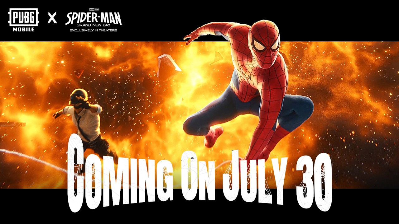 استعدوا لتعاون PUBG MOBILE × Spider-Man: Brand New Day